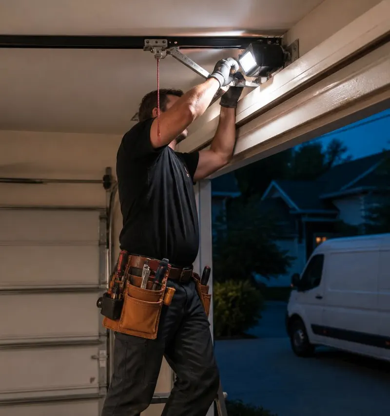 Garage Door Spring Repair in St. Augustine