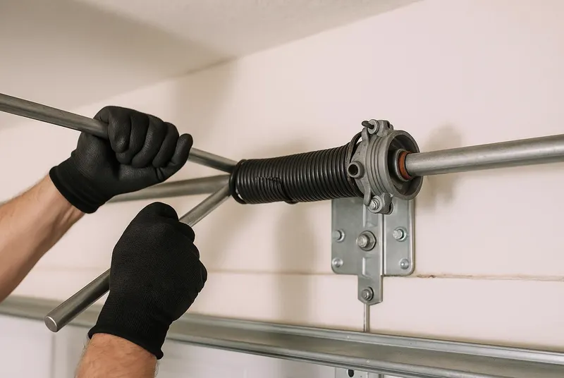 Off Track Door Repair in St. Augustine
